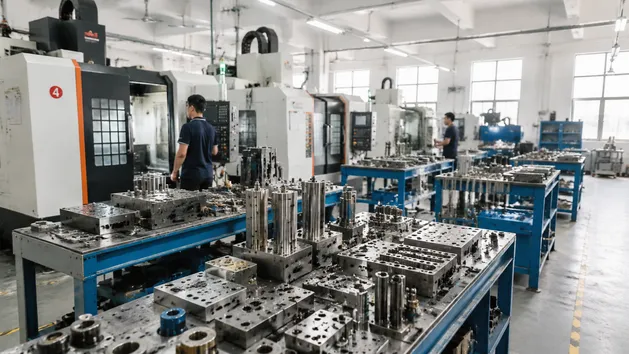 In-house OEM tooling workshop supporting low-MOQ custom faucet development