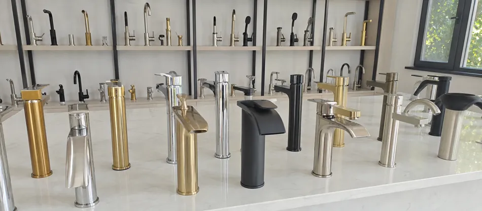Brass bathroom faucets for residential remodel distribution channel