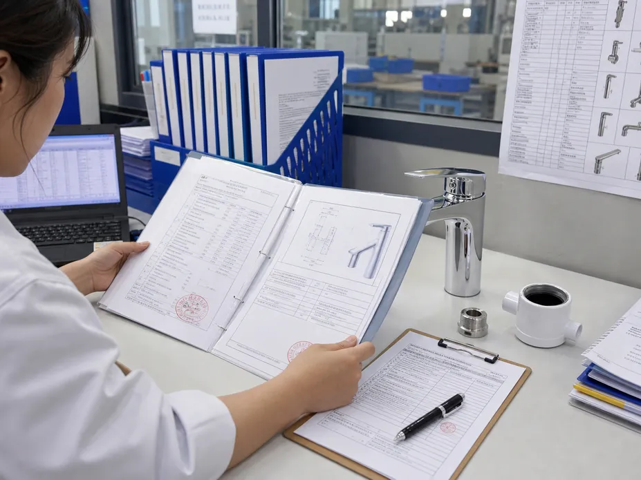 CE marking documentation and Declaration of Conformity for EU faucet and sanitary ware exports
