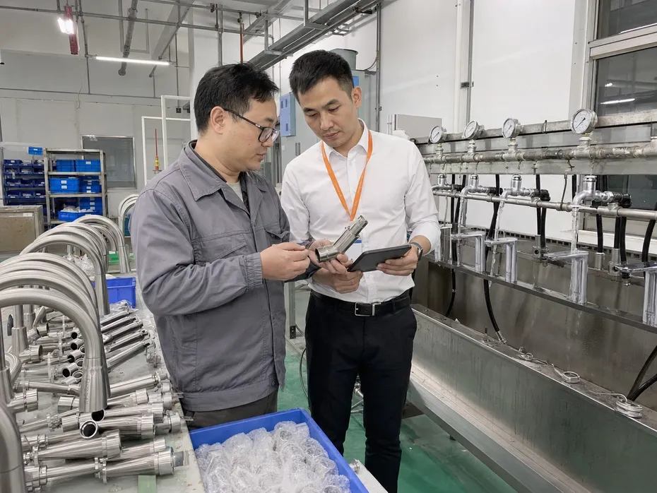 SGS third-party factory audit and product testing at Wfaucet