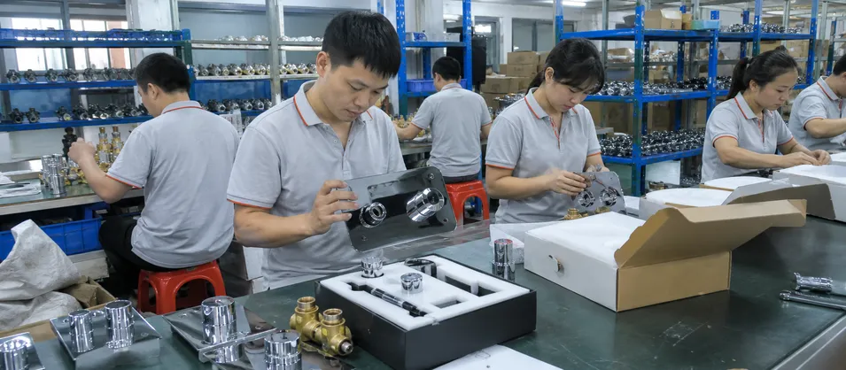 OEM and private label concealed shower mixer manufacturing