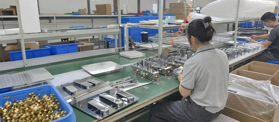 OEM private label concealed shower set manufacturing