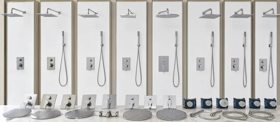 Residential development concealed shower set supply