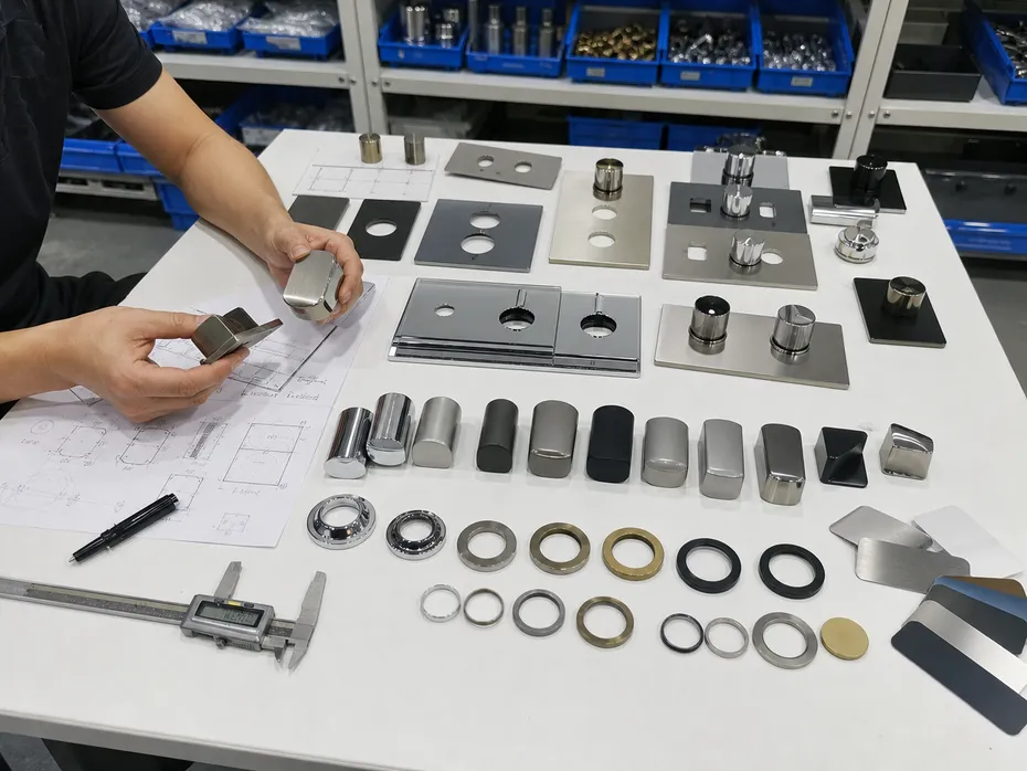 OEM trim kit design development — custom handle profiles and trim plate options