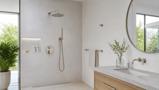 Premium residential and boutique hospitality concealed shower trim kit specification