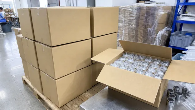 Aerator master carton packaging — 500 units per carton, 40×30×25 cm