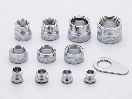 Faucet aerator thread adapters male female M16 M18 M22 M24 conversion