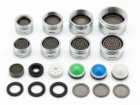 Standard faucet aerators M16 M18 M22 M24