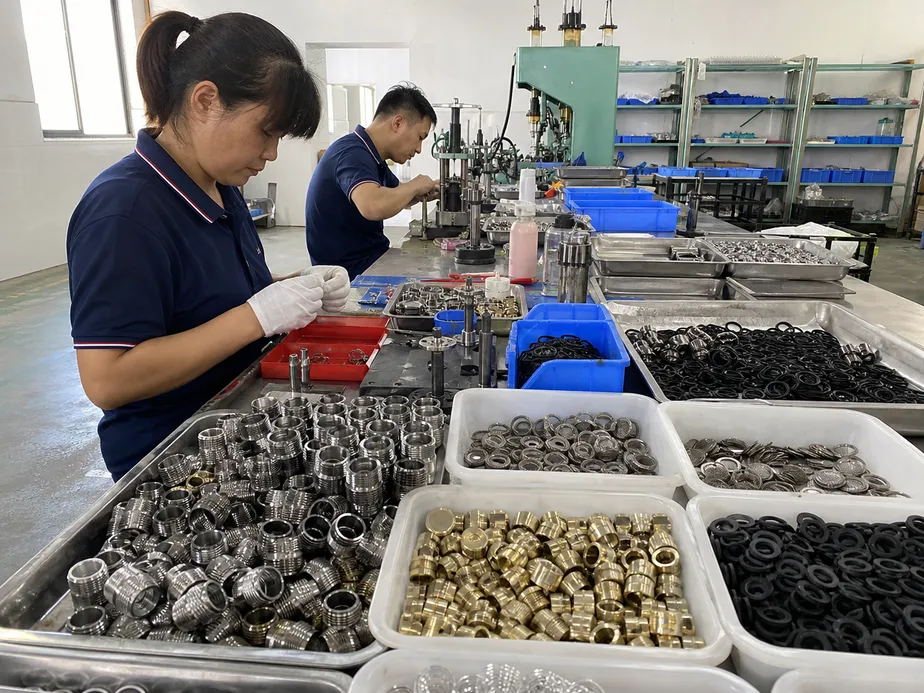 Wfaucet aerators and components manufactured in-house