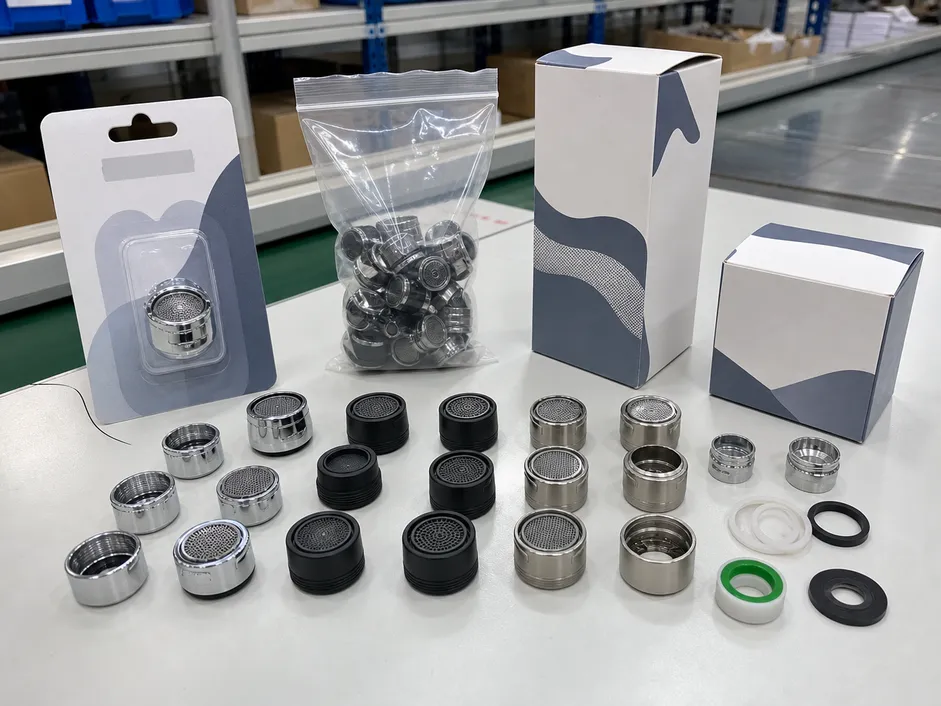OEM aerator private label components with branded packaging