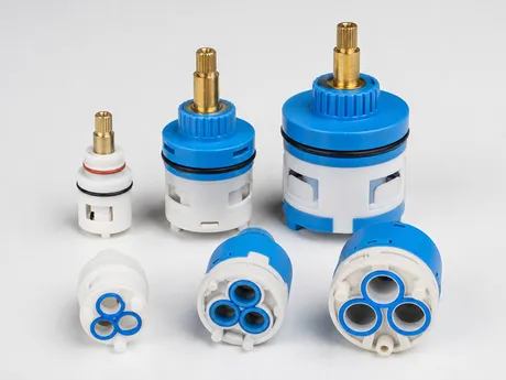 Shower faucet cartridges ceramic disc 25mm 35mm 40mm 500000 cycle tested