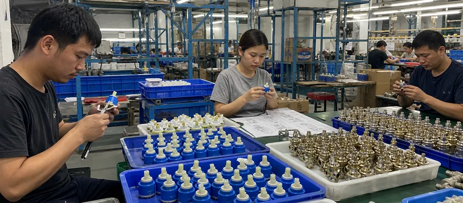Southeast Asia manufacturer sourcing ceramic shower faucet cartridges for export assembly