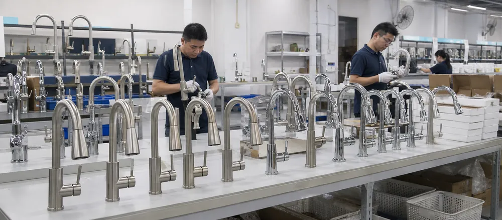 Kitchen and bath retail chains private label OEM faucets