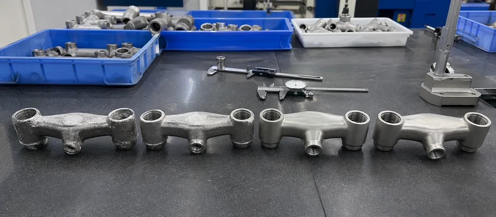Farmhouse faucet bridge casting quality comparison samples