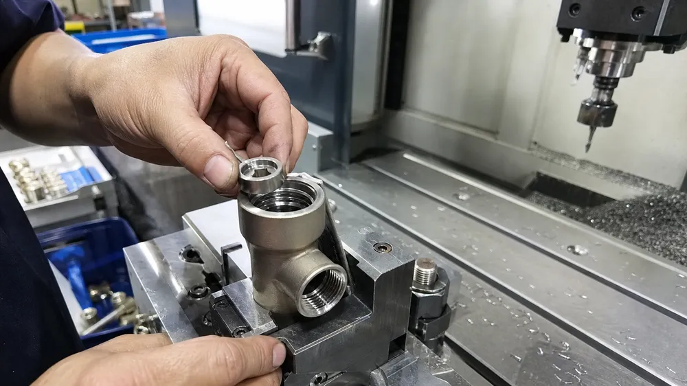 CNC machined valve seat and cartridge interface precision engineering