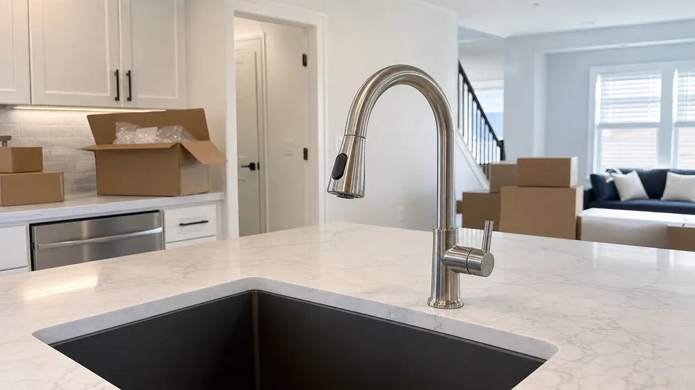 North American residential renovation distribution channel for pull-down kitchen faucets