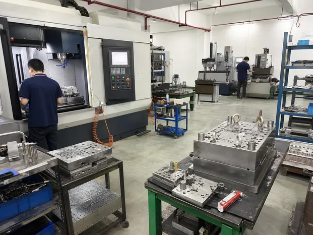 In-house tooling room for OEM faucet die fabrication