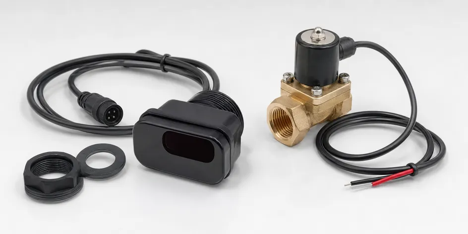 IP66-sealed infrared sensor module for commercial sensor faucet