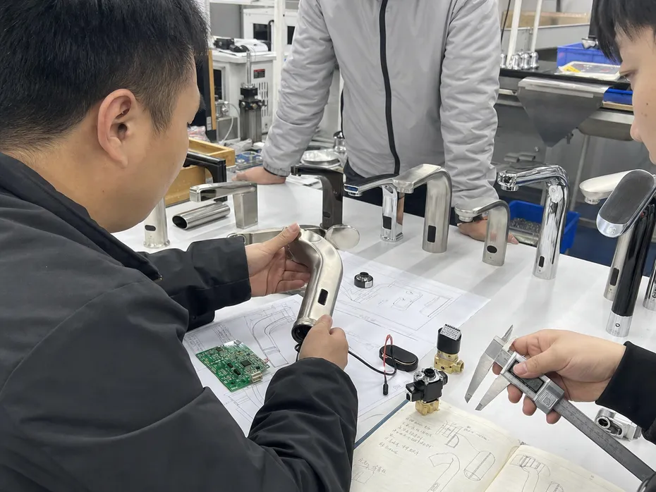OEM sensor faucet housing design and customization process