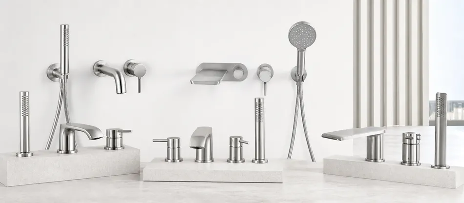 Bathtub faucets for hospitality and multifamily construction projects