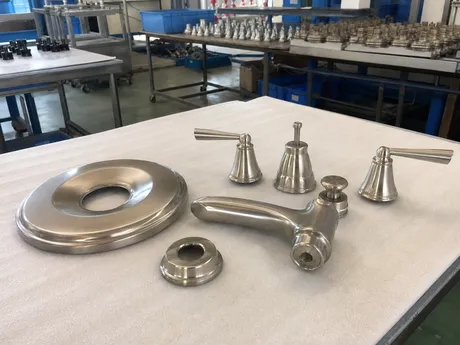 Bathtub shower faucet combination valve set