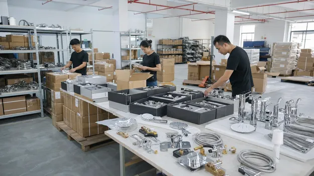 Plumbing wholesale distribution in Southeast Asia and Middle East — broad SKU mix at lower per-SKU volumes for tub and shower catalog