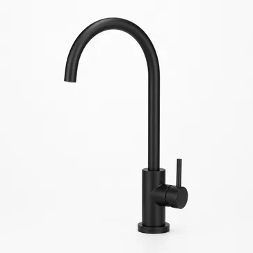 Air gap RO faucet in matte black finish