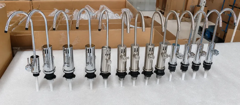 Plumbing supply wholesale catalog with air gap RO faucet replacement SKUs