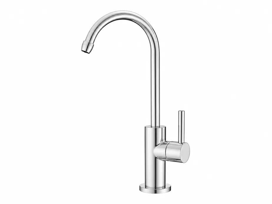 Brass beverage faucet for filtered water and RO systems — cUPC, CE, WaterMark certified