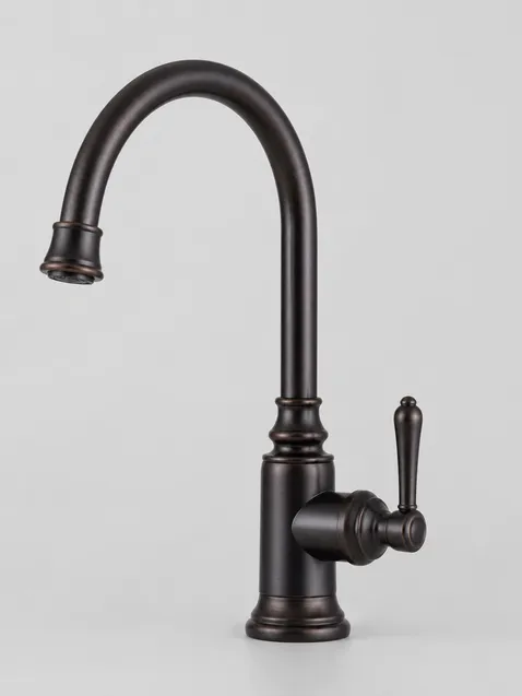 Oil-rubbed bronze finish drinking water faucet for premium catalog SKUs