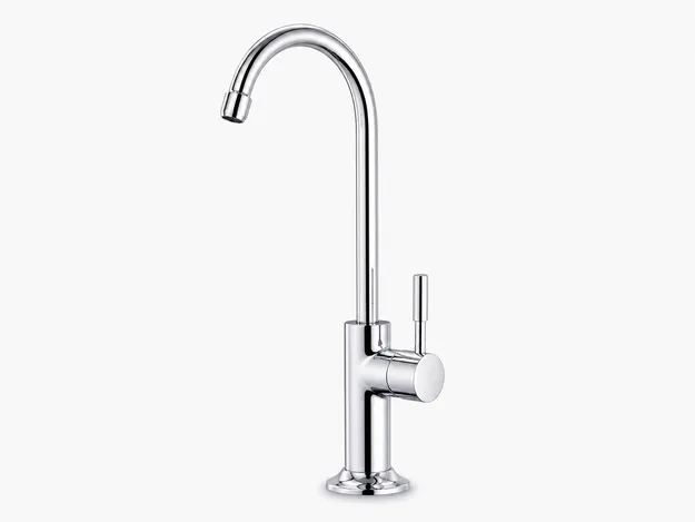 Chrome filter faucet finish