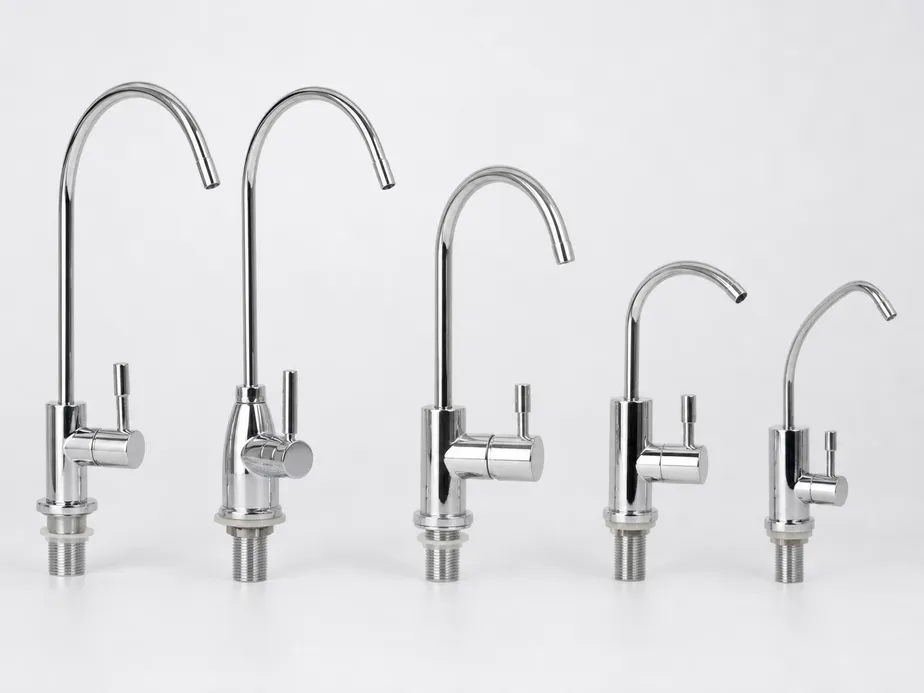 Water filter and RO drinking water faucets — brass body, lead-free alloy, cUPC-compliant