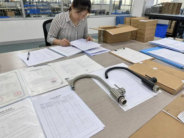 Compliance certifications and documentation for reverse osmosis faucets across global markets