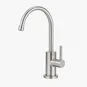 Brushed nickel finish RO faucet