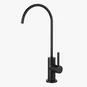 Matte black finish RO faucet