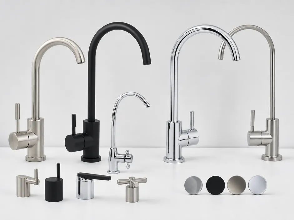 Private-label RO faucet customization — handle styles, finishes, and branding options