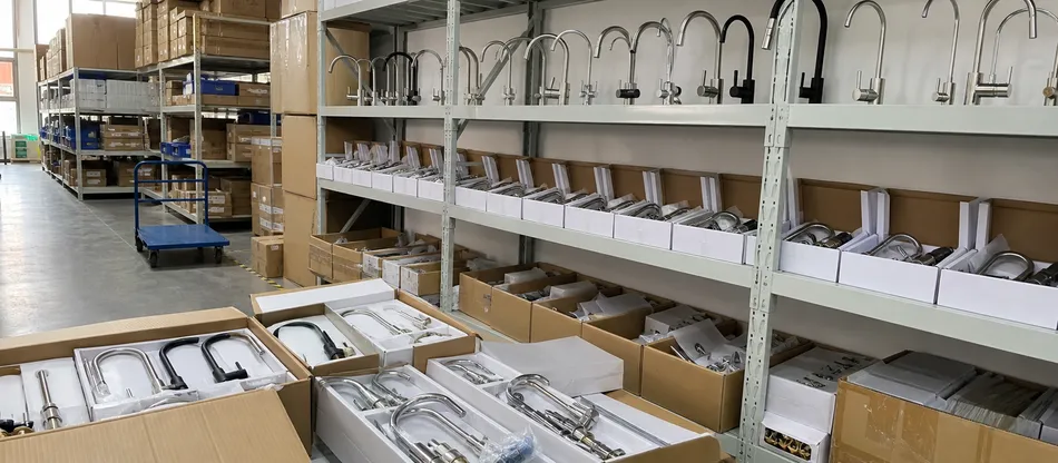 Plumbing supply wholesaler stocking under sink filter faucets for contractor accounts